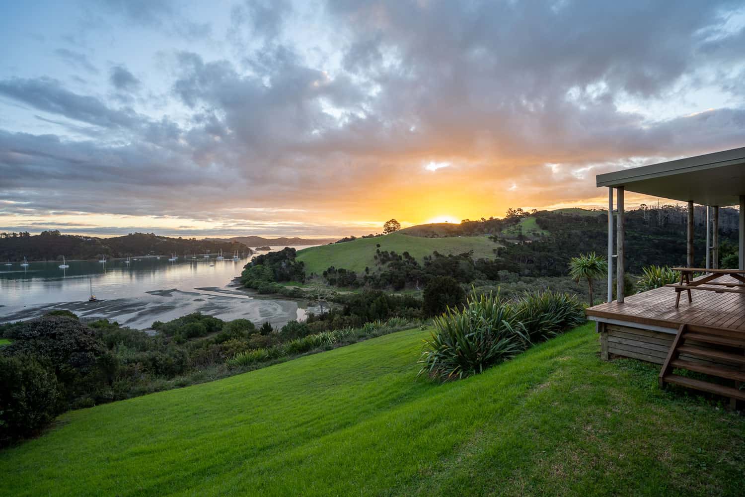 Our house for lockdown outside Russell in the Bay of Islands