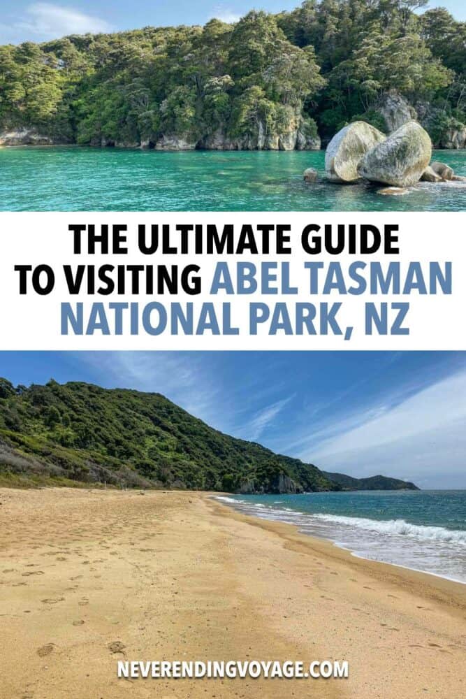 Abel Tasman Guide Pinterest pin