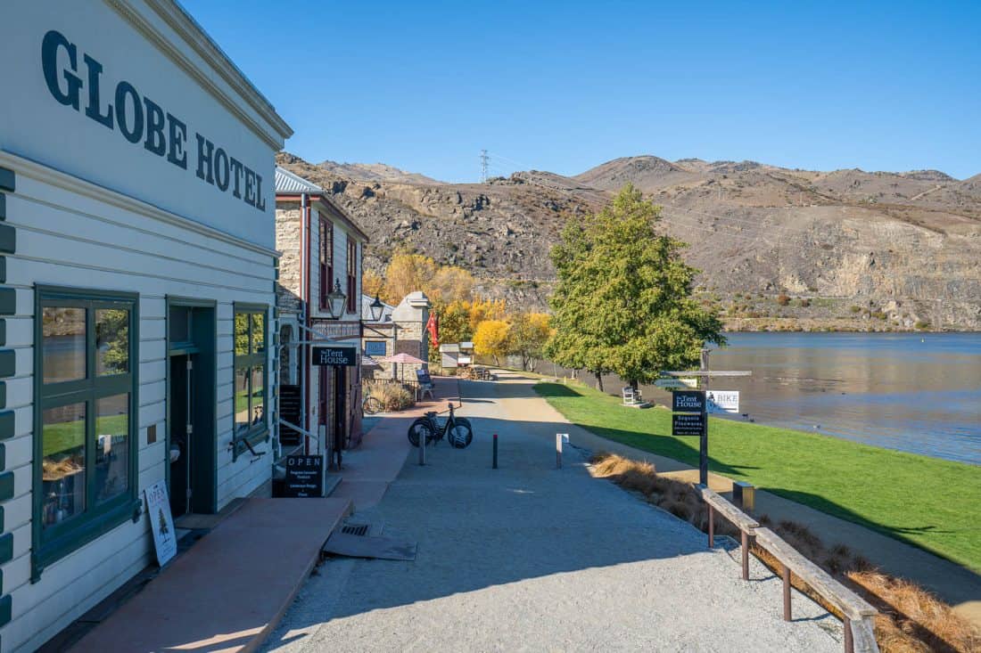 Cromwell Historic Precinct near Queenstown, New Zealand