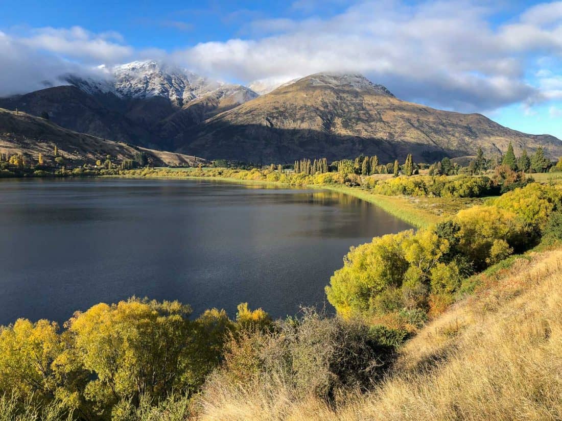 Lake Hayes in autumn