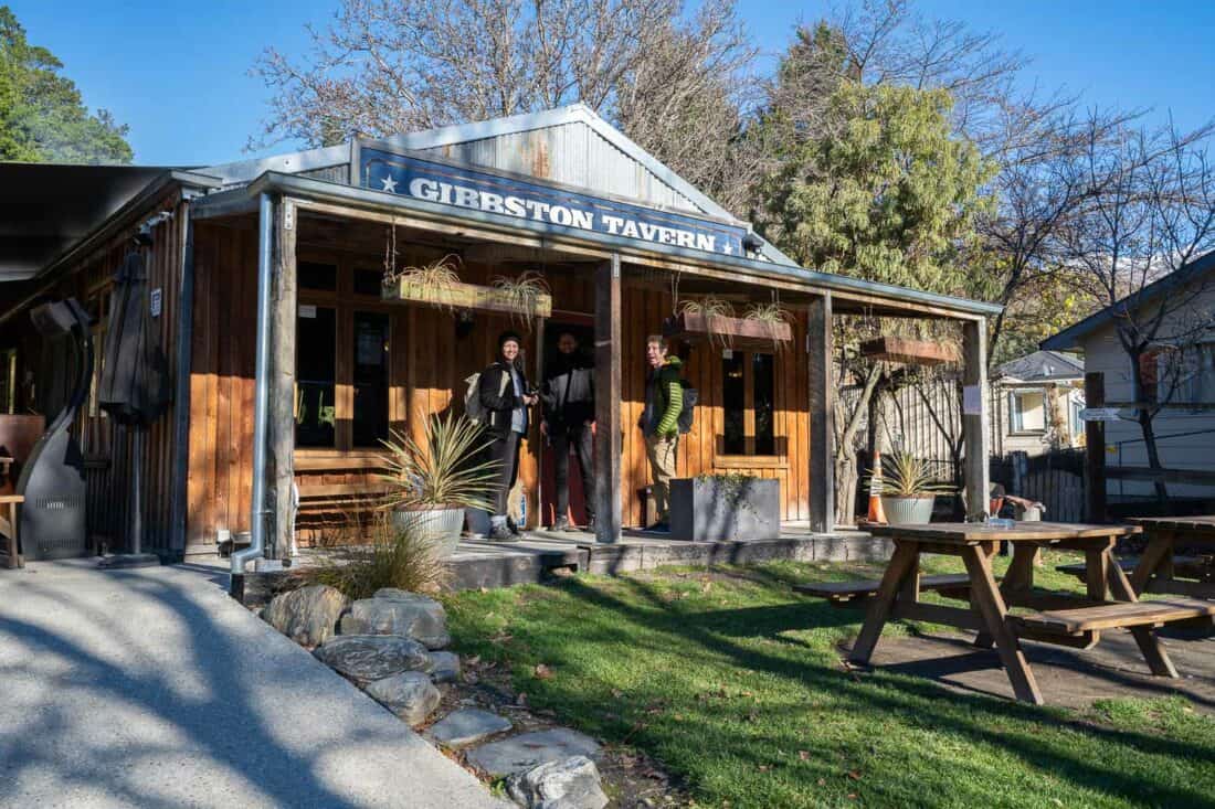 Gibbston Tavern in Central Otago