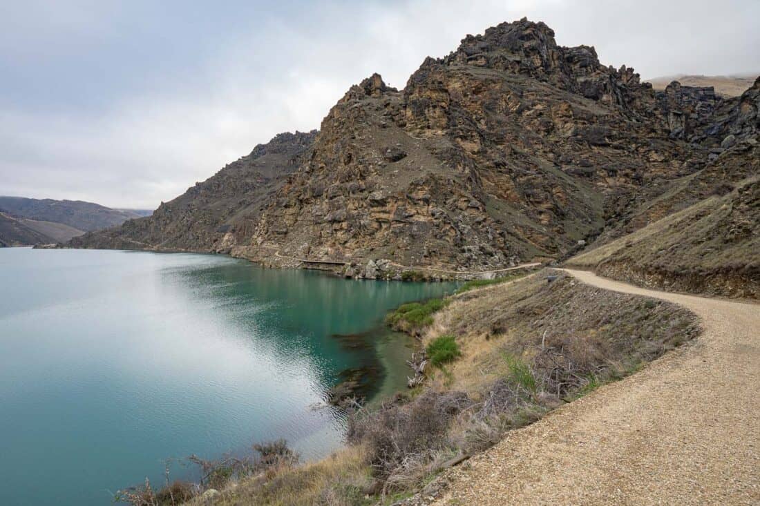 Cromwell Gorge on the Lake Dunstan Bike Trail