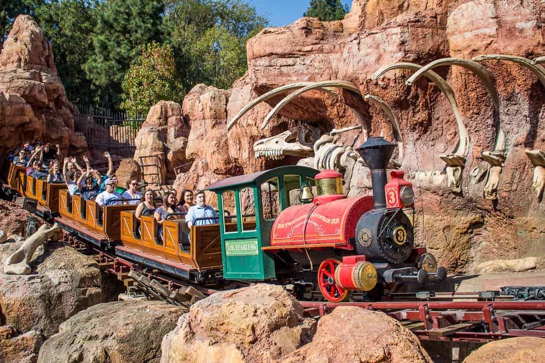 Big Thunder Mountain Railroad, Disneyland