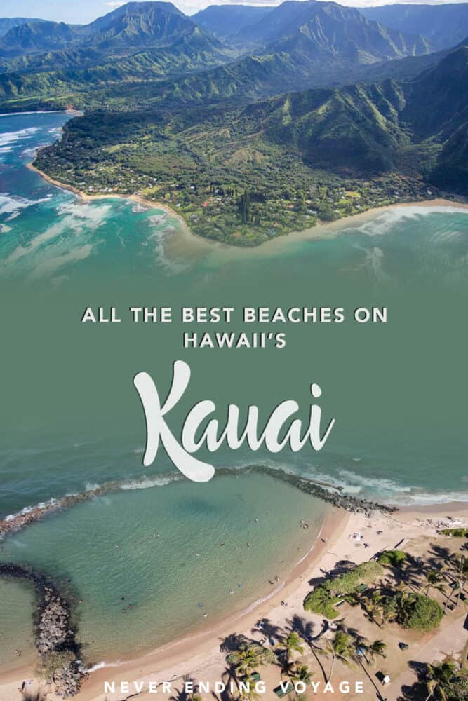 All the best beaches in Kauai, Hawaii! | #hawaii #kauai