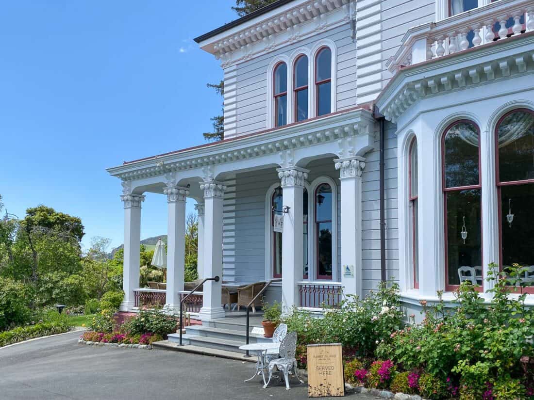 Melrose House Cafe in Nelson Tasman in New Zealand