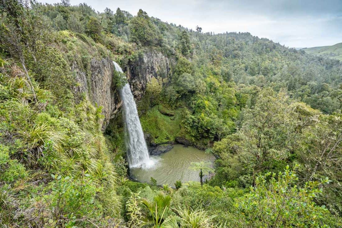 Bridal Veil Falls near Raglan, New Zealand