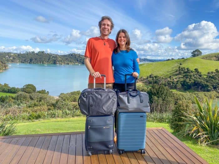 Erin and Simon share their carry on packing list after 10 years of travel