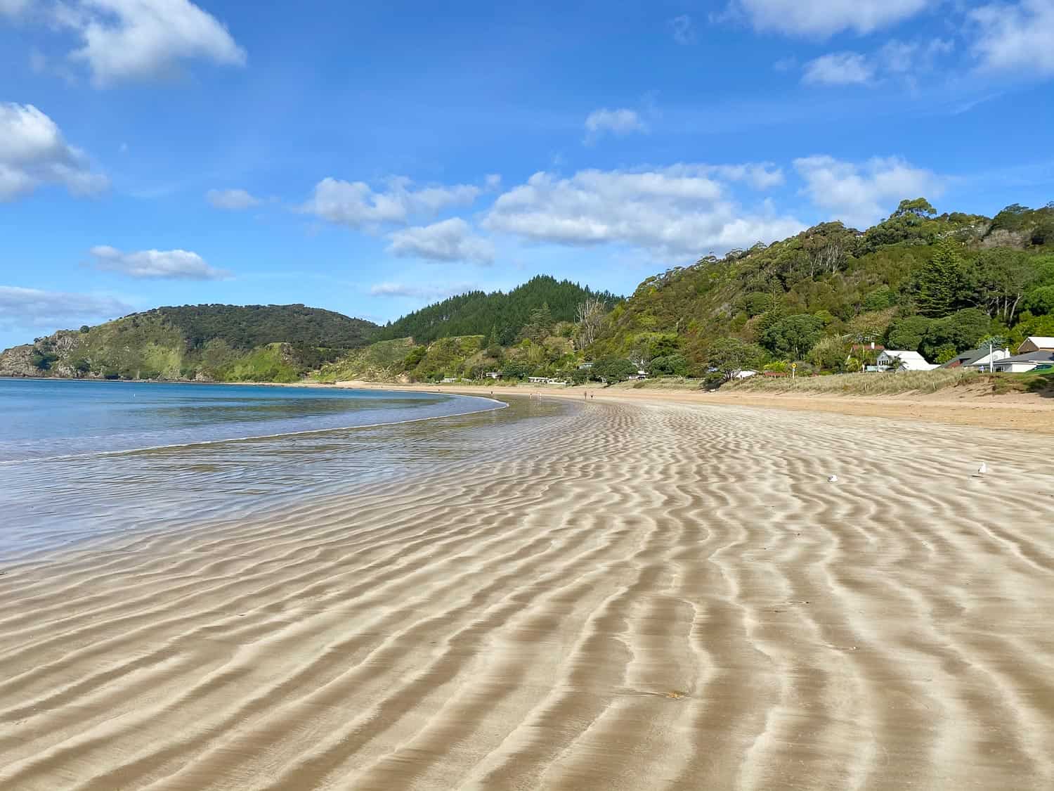 Long Beach near Russell in the Bay of Islands, New Zealand
