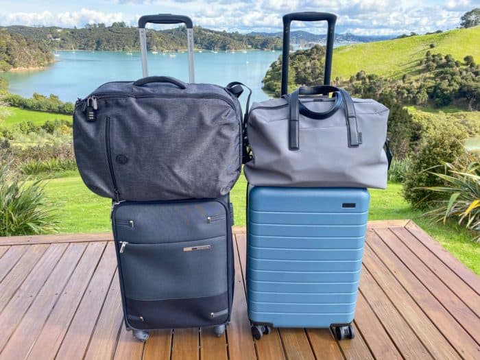 backpack wheeled luggage