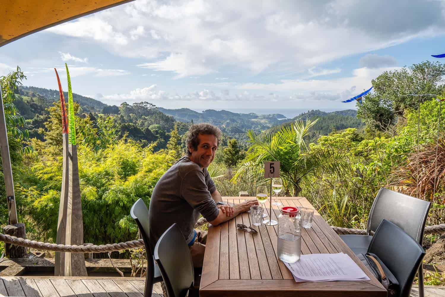 Simon at Helena Bay Cafe 