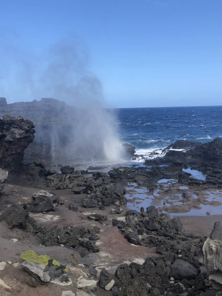 Nakalele Blowhole, Maui, Hawaii, USA