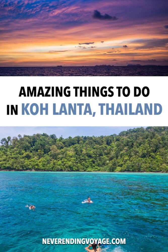 Koh Lanta Things pinterest pin