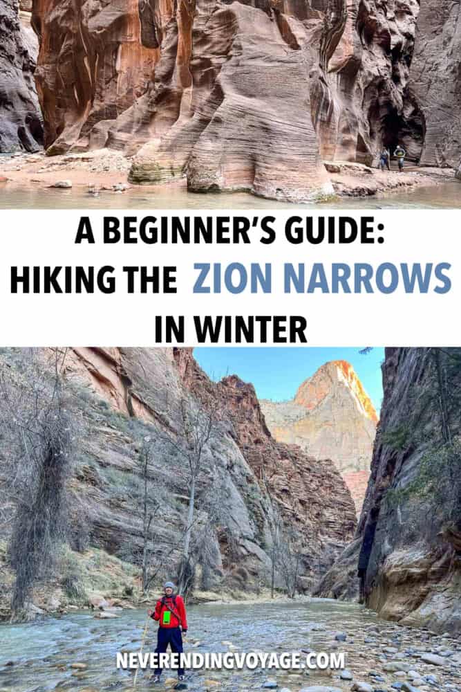 The Narrows Pinterest Pin