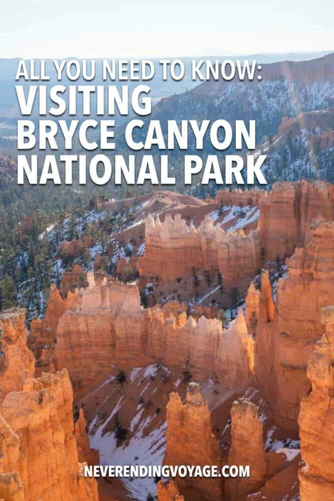 Bryce Canyon Guide Pinterest pin