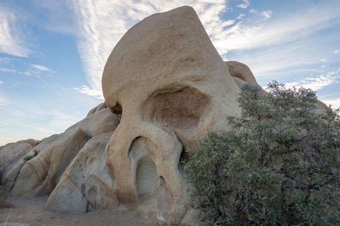 Skull Rock in Joshua Tree National Park