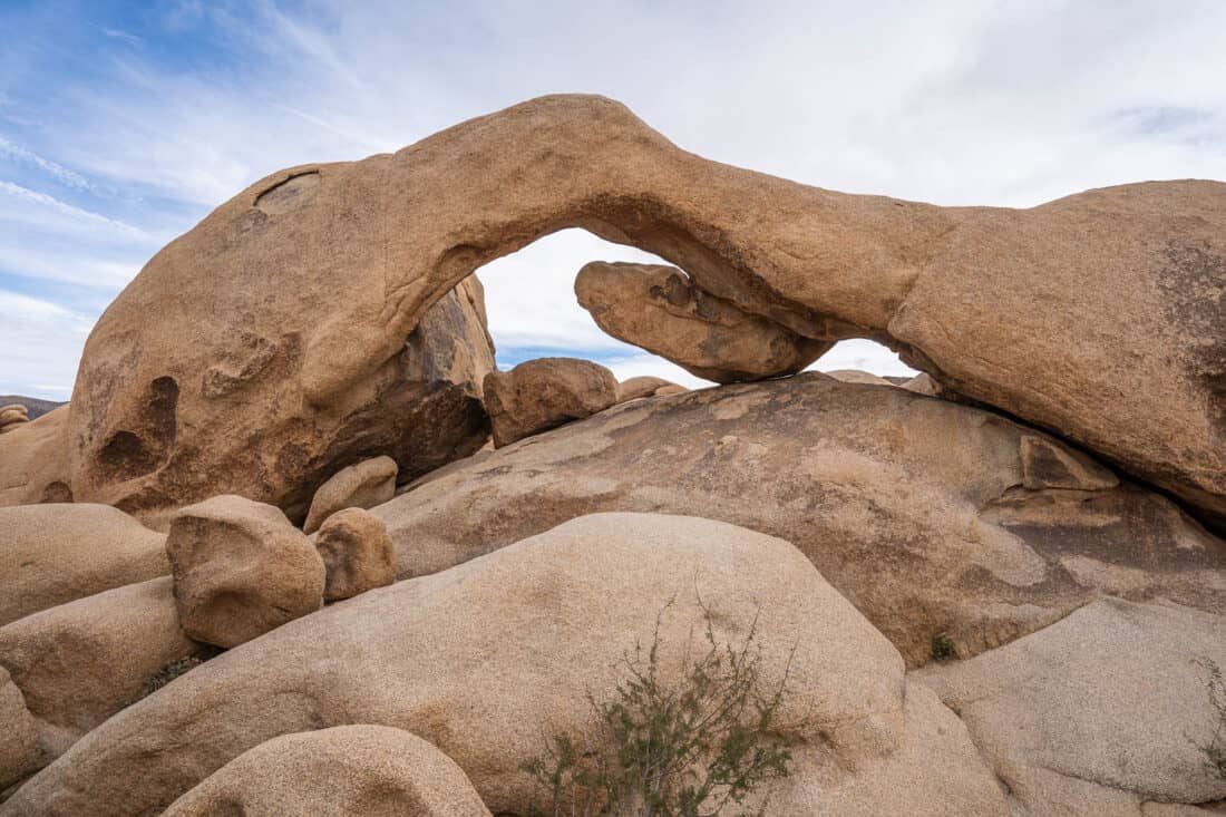 Arch Rock in Joshua Tree National Park