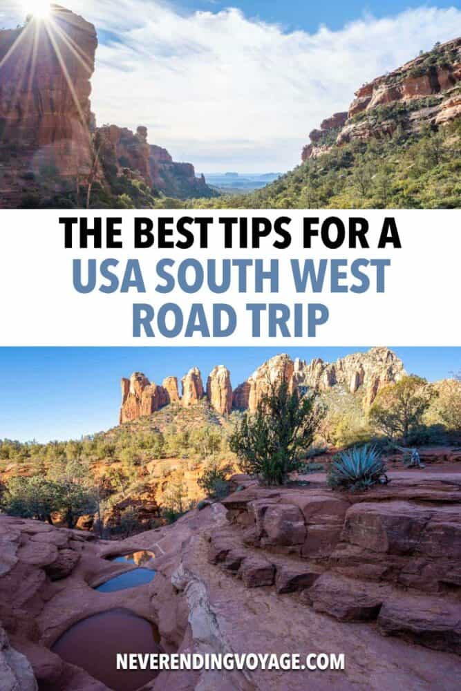 SW Road Trip Guide Pinterest pin