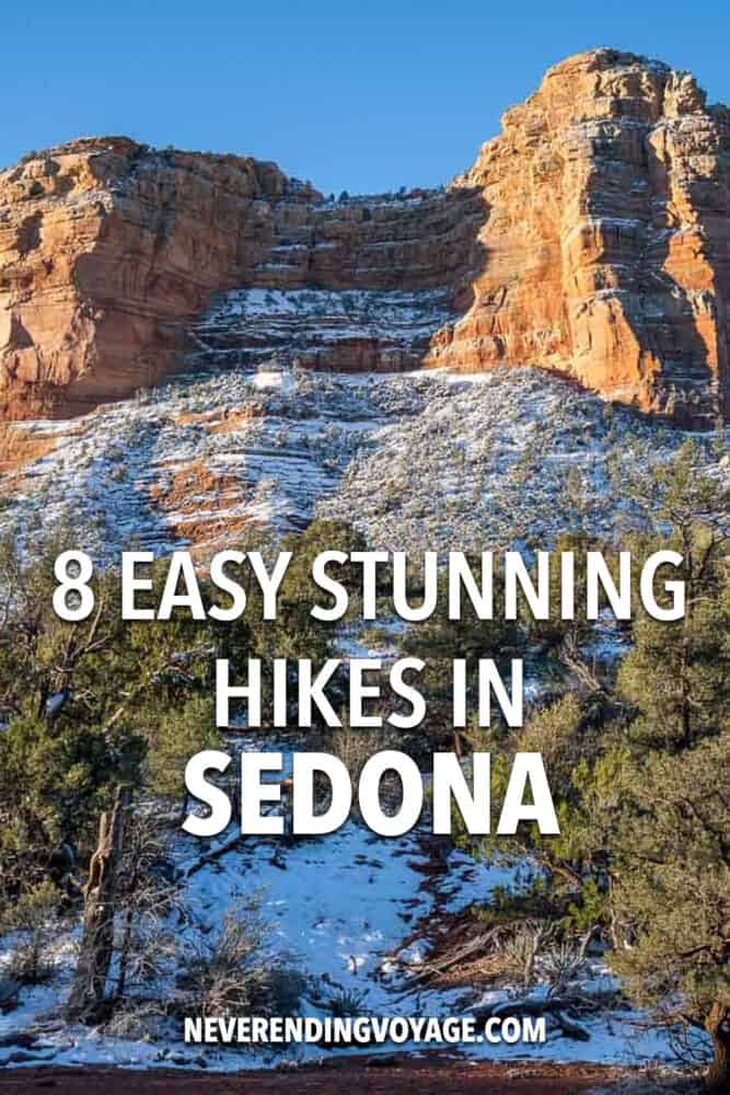 Sedona Hikes Pinterest pin