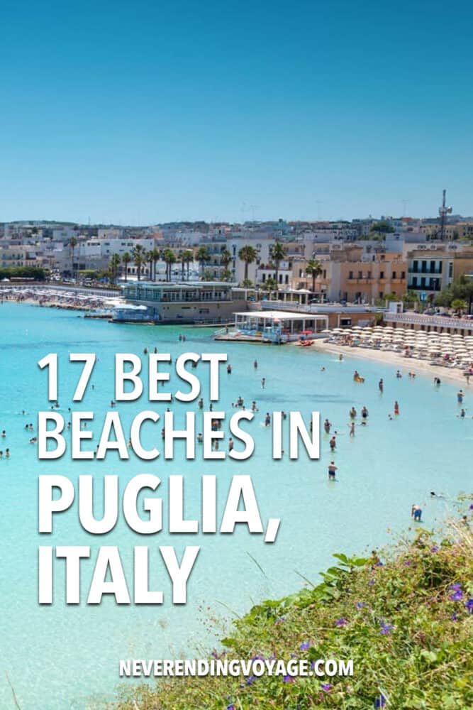 Puglia Beaches Guide Pinterest Pin