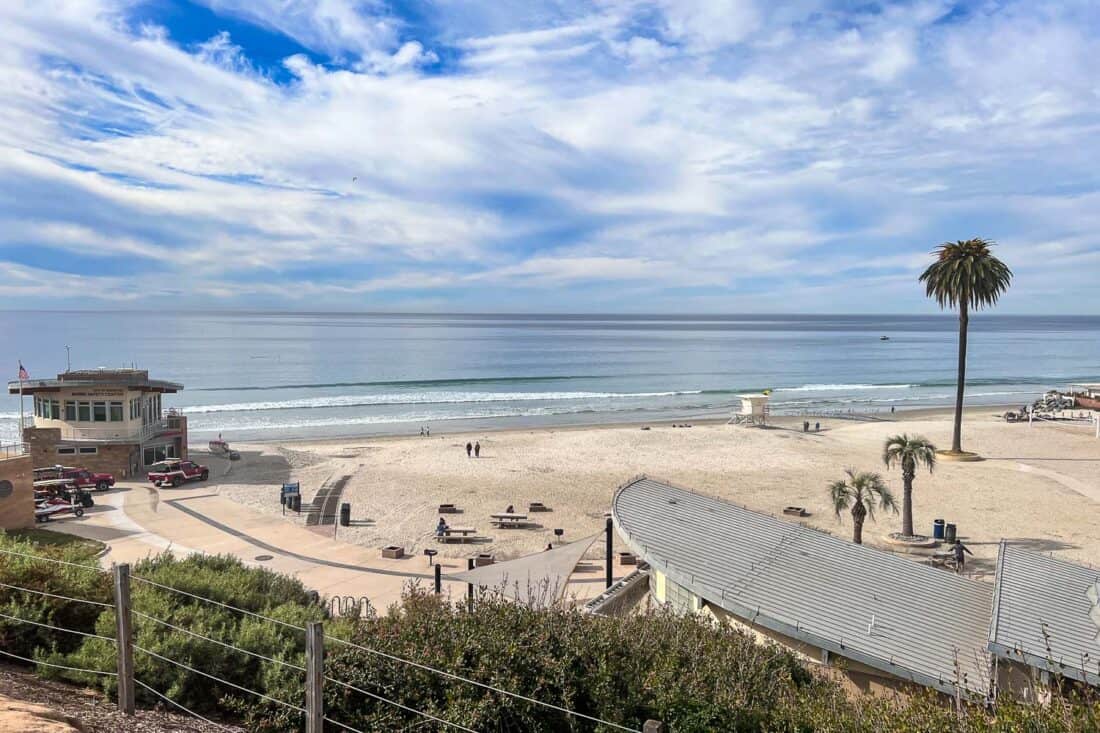 Moonlight Beach is one of the best beaches in Encinitas California