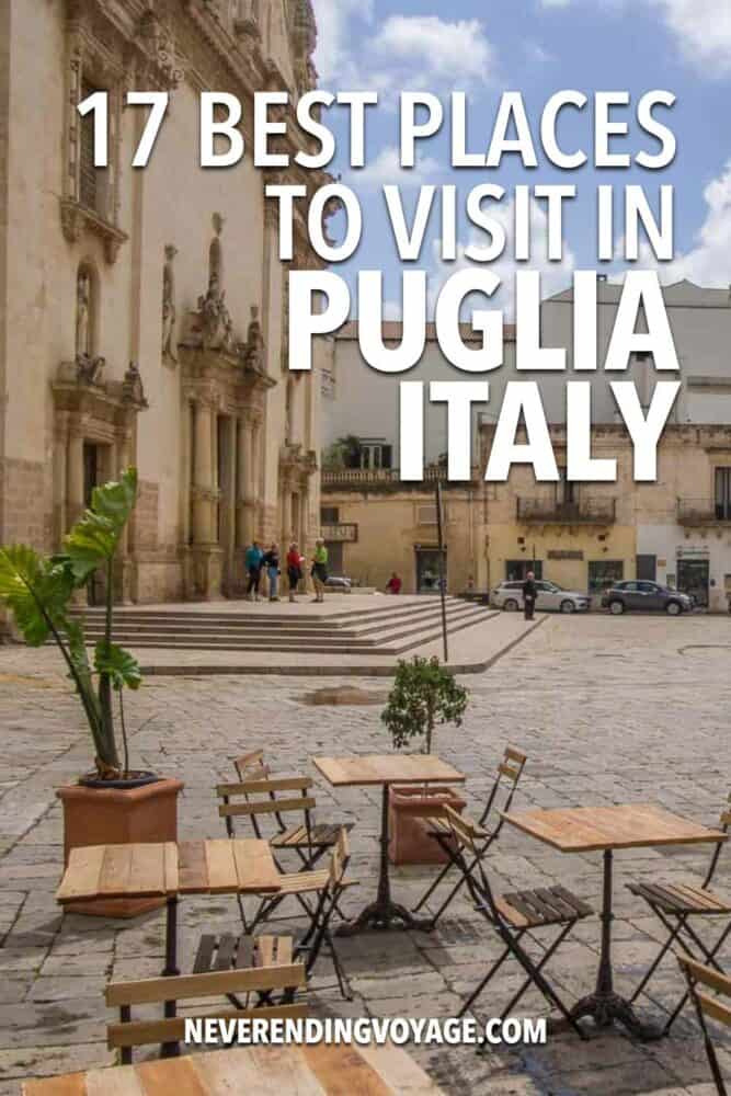 Puglia Towns Guide Pinterest pin