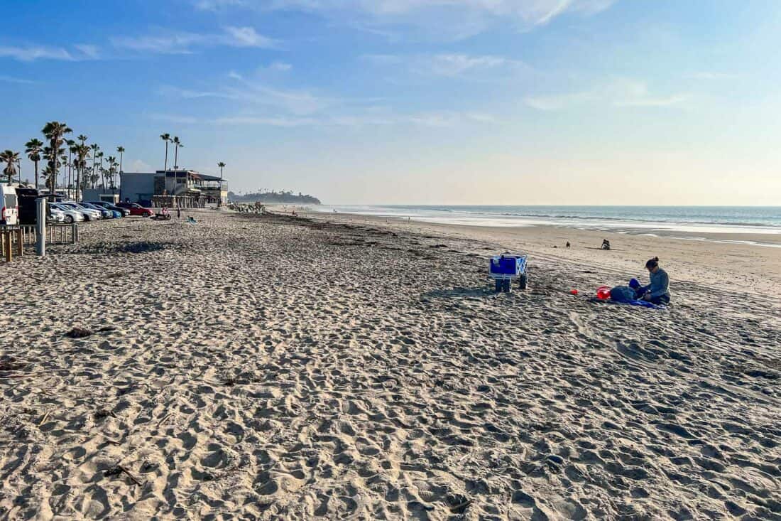 Cardiff State Beach in Encinitas California, USA