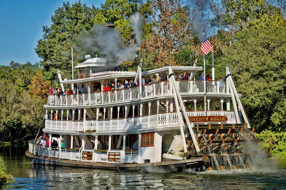 Liberty Square Riverboat Magic Kingdom, Disney World, Orlando