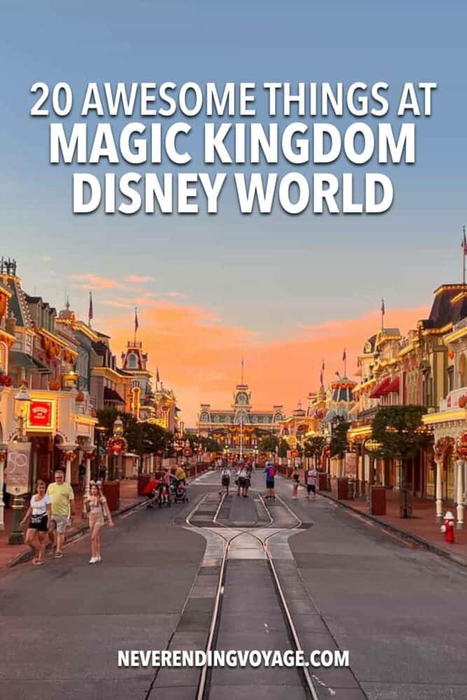 Best Things at Magic Kingdom, Disney World Guide Pinterest pin