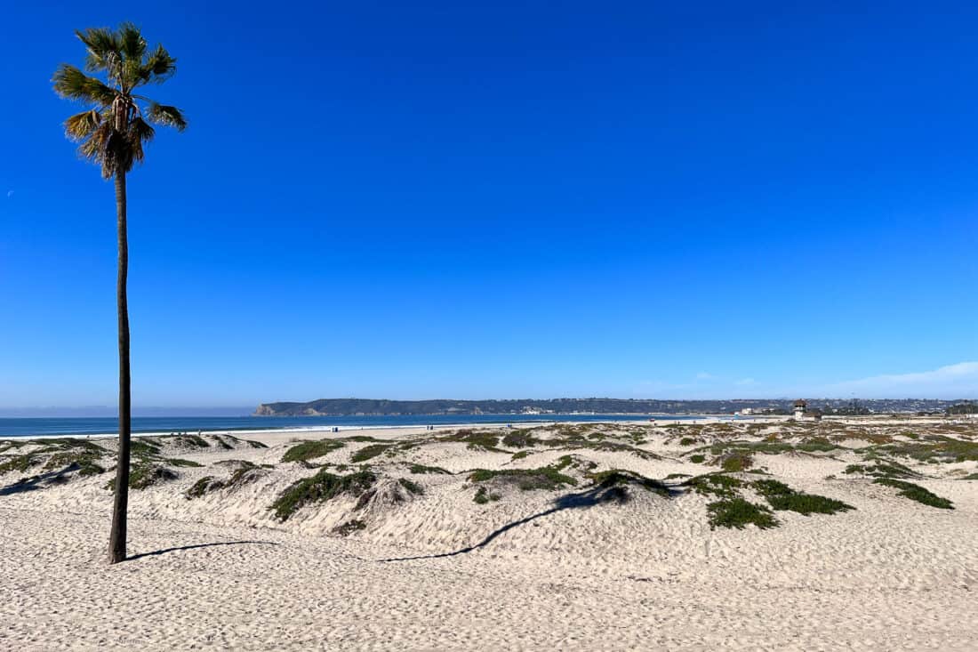 Coronado Beach, one of the unmissable things in San Diego