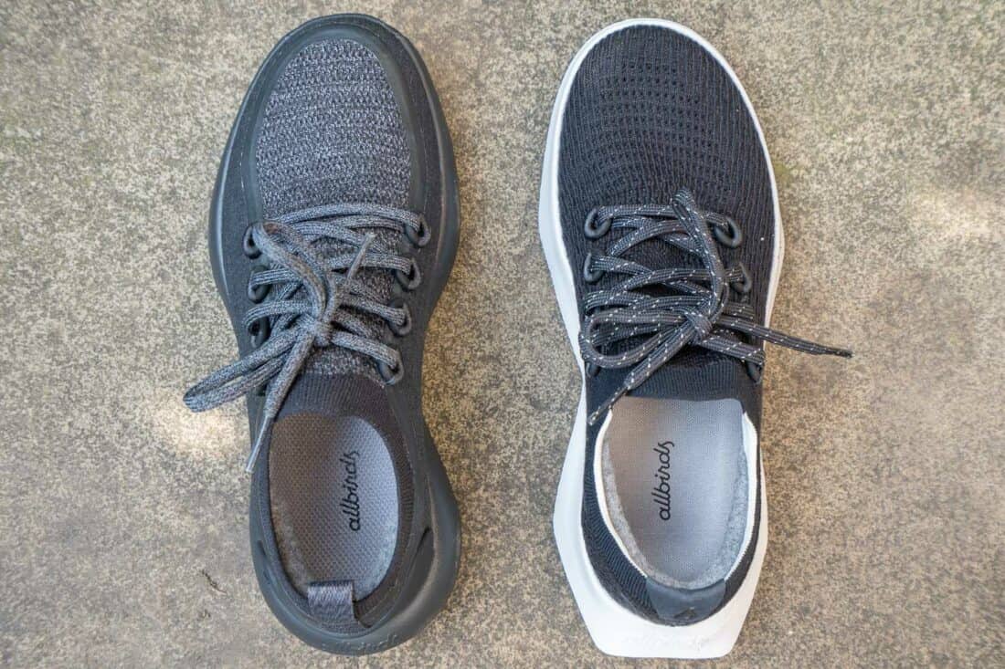 Allbirds Trail Runners vs Allbirds Tree Dashers running shoe