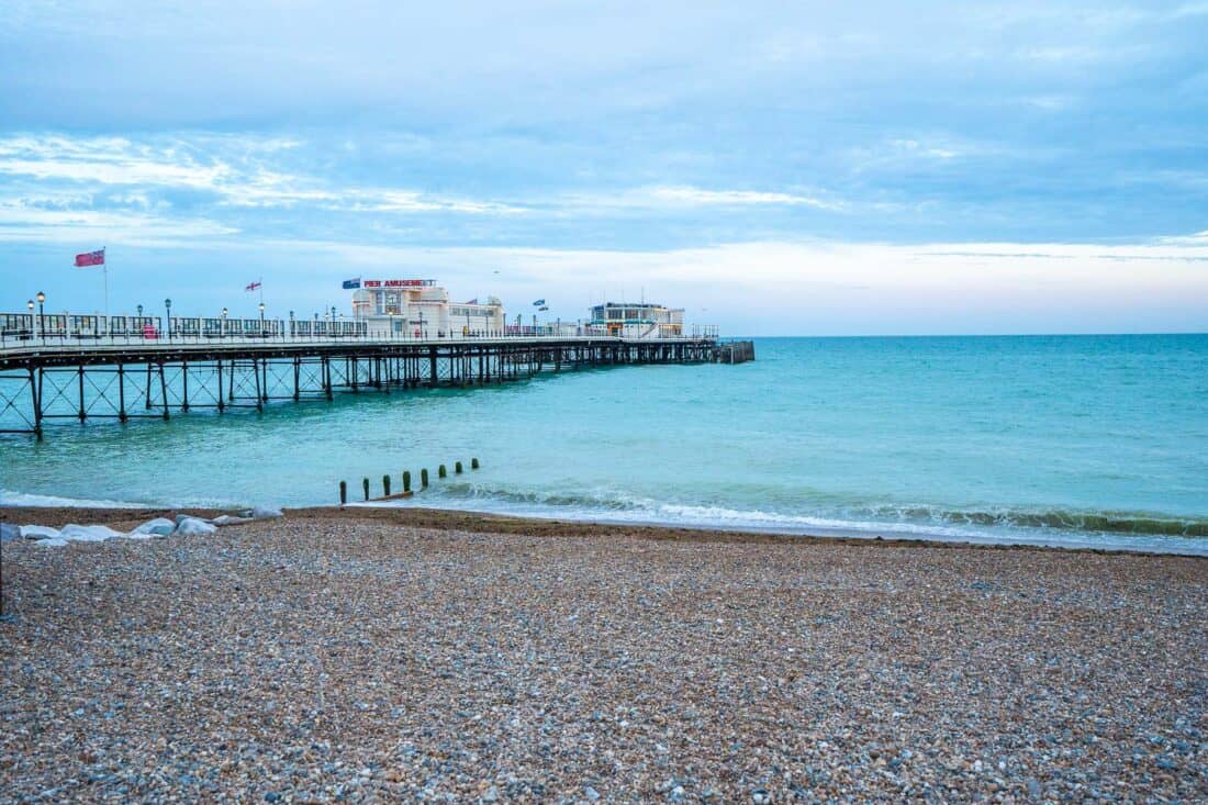 Worthing Pier in West Sussex