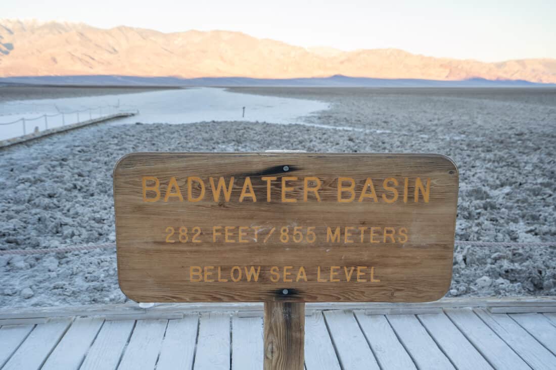 Badwater Basin, Death Valley, Southern California