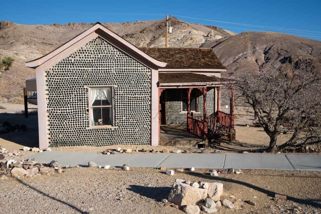 Tom Kelly Bottle House, near Death Valley