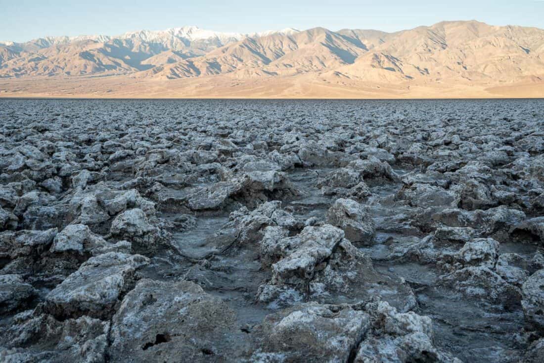 Devil's Golf Course, Death Valley, Southern California