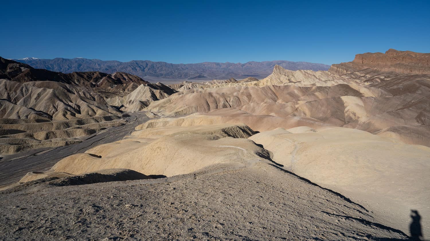 Zabriskie Point is one of the best things to do in Death Valley National Park