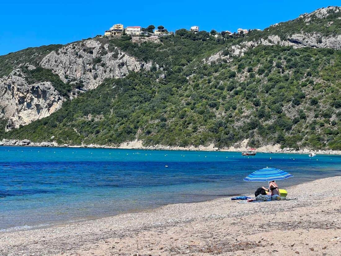 Porto Timoni B&B from Agios Georgios Pagon beach