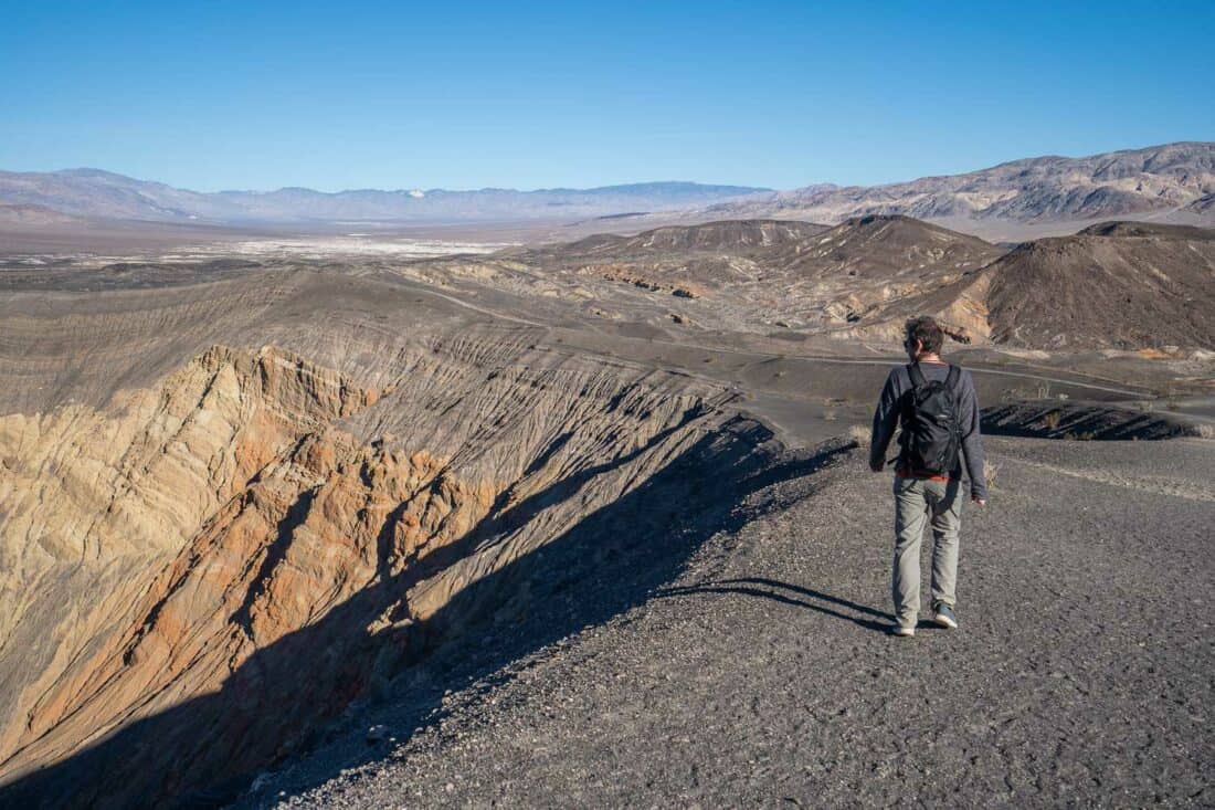 Ubehebe Crater, Death Valley, Southern California