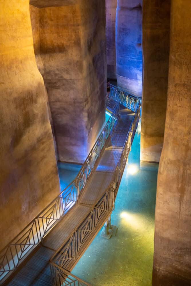 Palombaro Lungo underground cistern in Matera Italy