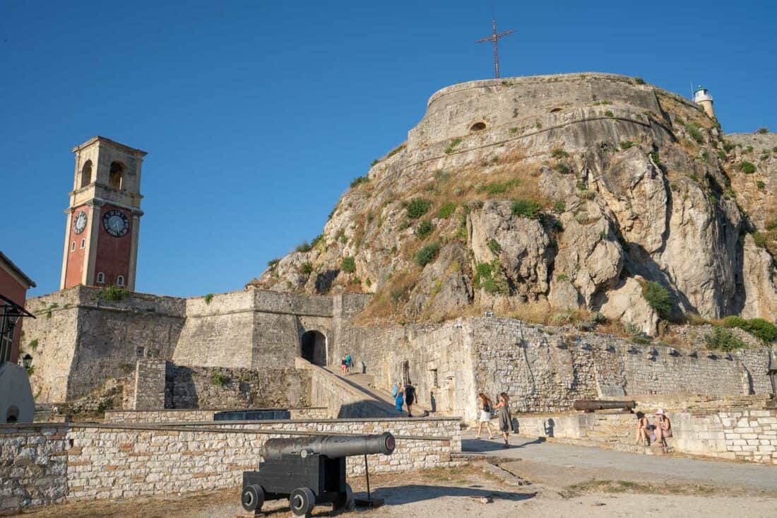 Old Fortress summit, Corfu, Greece