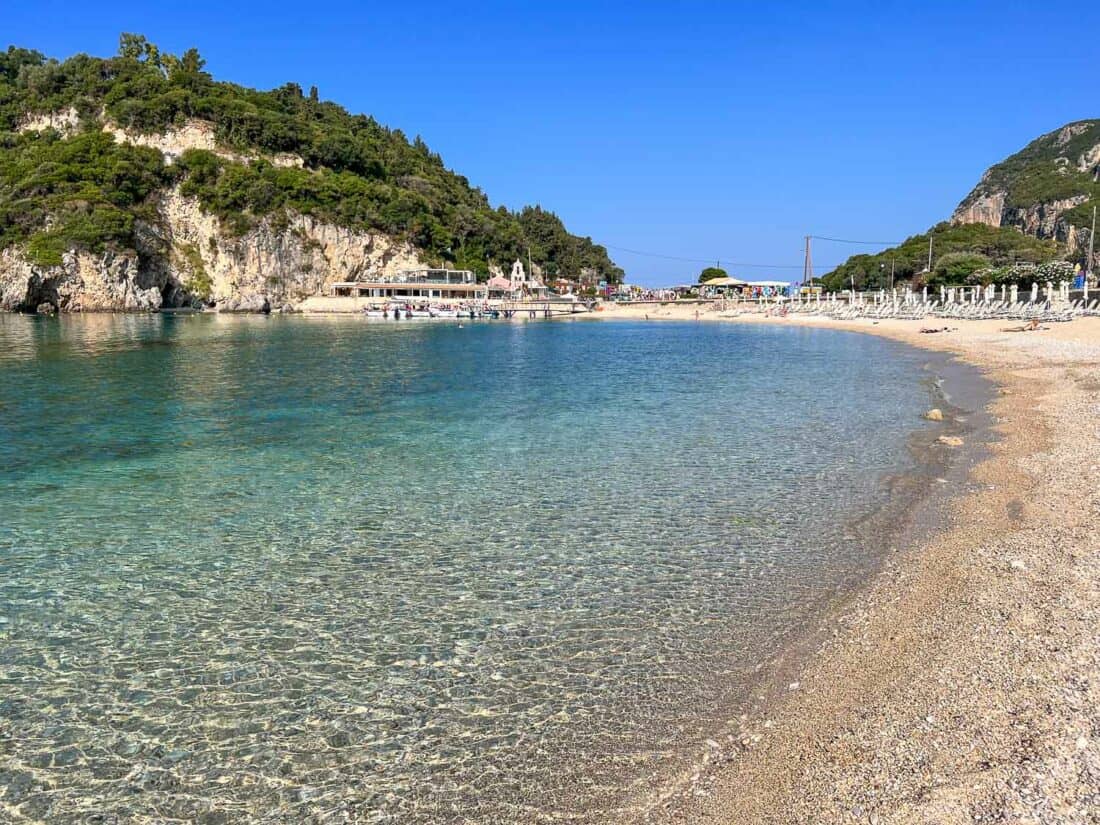 Agios Spiridon beach, Corfu, Greece