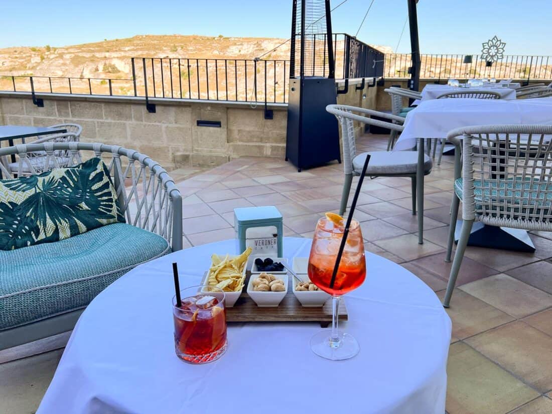 Quarry Lounge Terrace, Matera, Italy