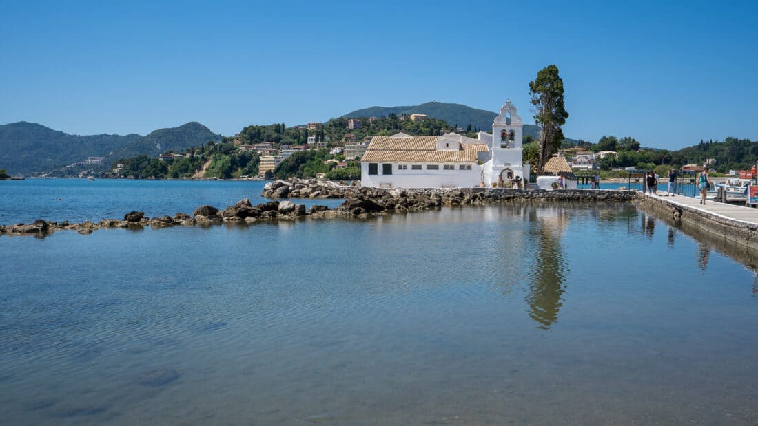 Vlacherna Monastery, Corfu, Greece