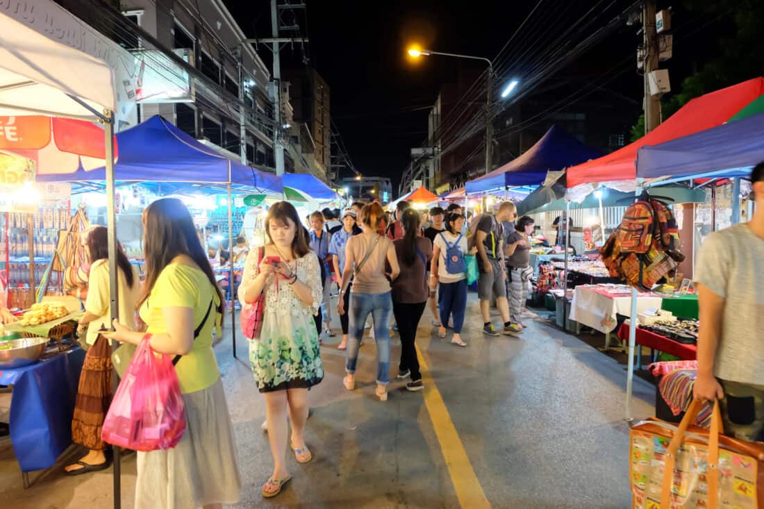 Saturday Night Market, Wua Lai Road, Chiang Mai