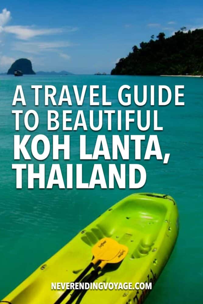 Koh Lanta Guide Pinterest pin