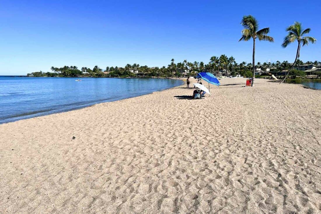 A Bay Beach on the Big Island