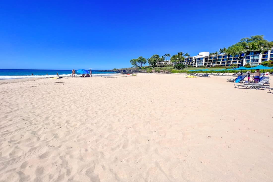 Hapuna Beach on the Big Island Hawaii