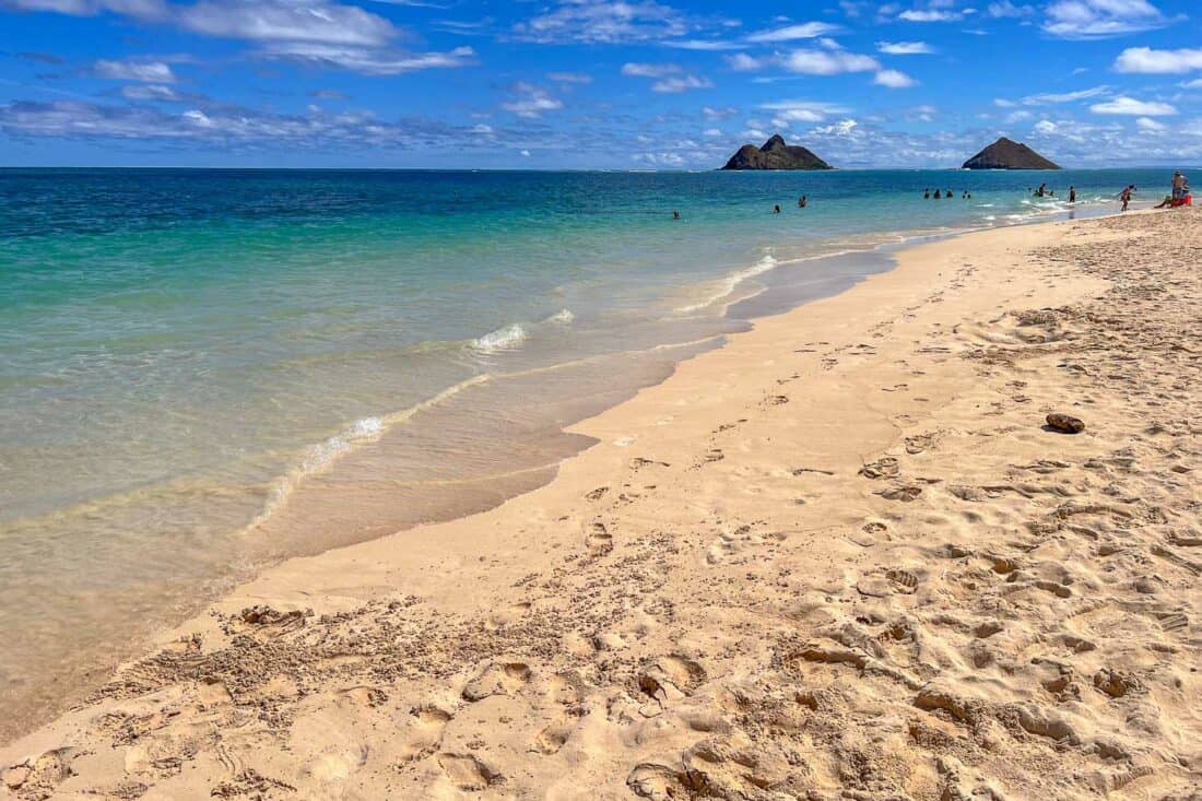 Lanikai Beach on Oahu