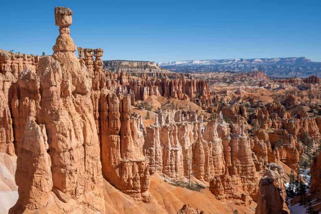 Thor's Hammer on the Two Bridges trail in Bryce Canyon National Park, Utah