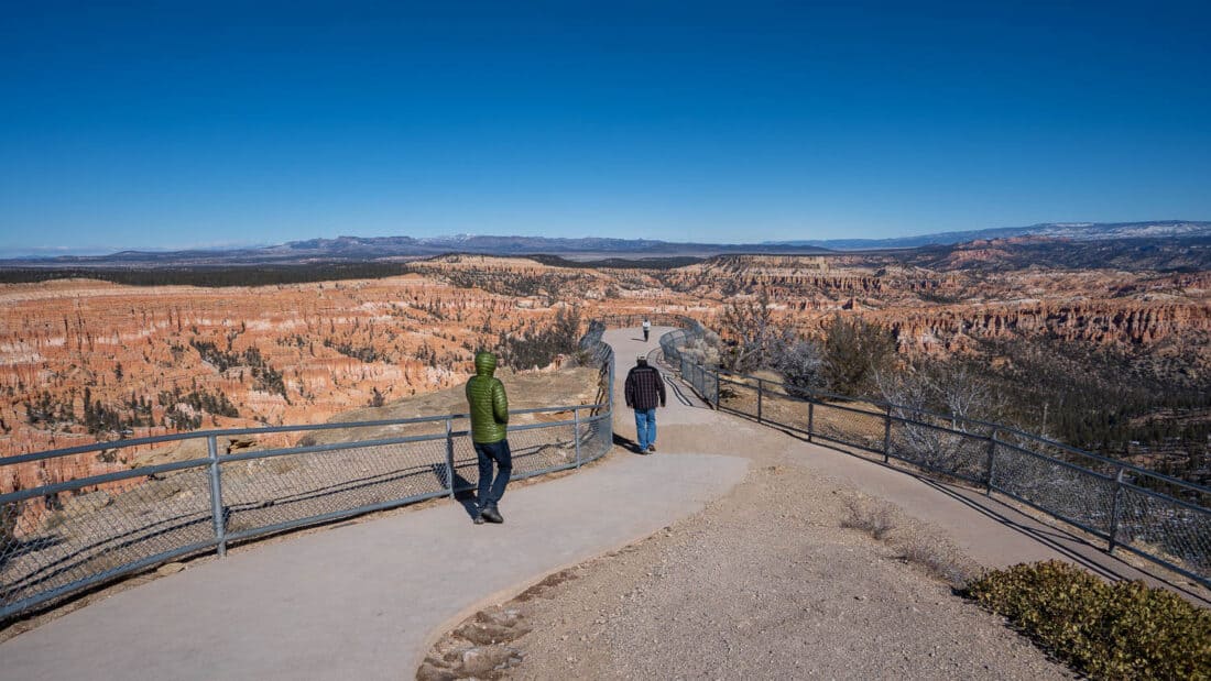 Bryce Point viewpoint in Bryce Canyon National Park, Utah