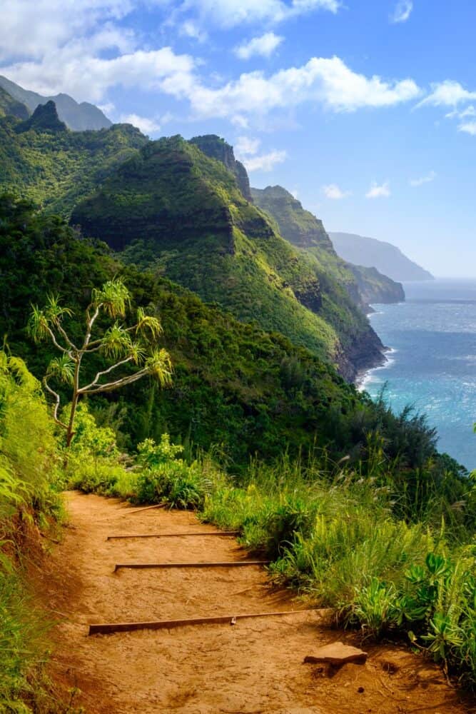 Kalalau Trail on Kauai